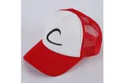 Ash Ketchum Breathable Mesh Cap Trainer Trucker Hat Pokemon GO Cosplay Costume