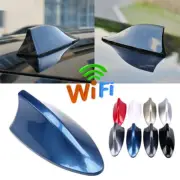 Universal Blue Shark Fin Roof Antenna For Car Radio FM/AM Signal Aerial Cover - (for: BMW)