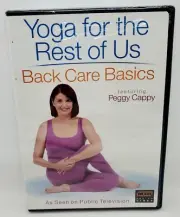 Brand New! Yoga for the Rest of Us Back Care Basics Peggy Cappy! Factory Sealed!