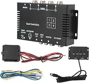 4 Channel Video Splitter Control Box DC12V 24V High Definition Image Switch Remote Control for Truck Bus Boat
