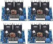 Lyaciomn XL4016E1 DC Step-Down Module with Adjustable Output 8A DC-DC Regulator Board 4PCS