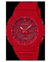 Casio Gshock GA-2100-4A Carbon Core Guard Red Edition Sports Watch NEW