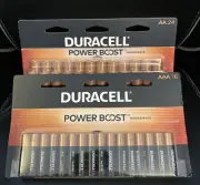 Duracell CopperTop Alkaline Batteries, 24 ct. AA and 16-ct. AAA