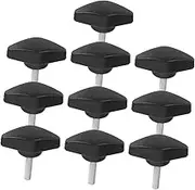 OSALADI Handle Screw Knob 10pcs Set Fastener Thumb Screw Thread Pc Computer Case Hardware