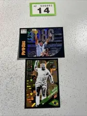 Pele And Maradona World Class Panini Football Stickers The Game Changers