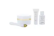 Sisleya L'integral Anti-age Eye And Lip Contour Cream Discovery Set: Sisleya L'integral Anti-age Eye And Lip Contour Cream 15ml + Sisleya Essential Skin Care Lotion 15ml + L'integral Anti-age 4ml + Massage Tool --4pcs