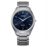 CITIZEN 星辰錶 BJ6520-82L GENT'S 光動能鈦金屬時尚男錶 /藍面 39MM