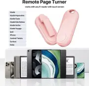 Remote Control Page Turner for Kindle Paperwhite Oasis Kobo eReaders, Camera Cam