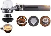 Espresso Coffee Maker Manual Pressure Coffee Machine Portable with Material ABS