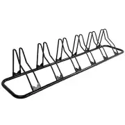CD 6 Bikes Floor Type Parking Rack Stand For MTB Road Bike Indoor Garage Storage