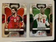 2018 panini prizm World Cup Soccer MOHAMED SALAH & SADIO MANE