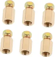 18pcs Brake Line Accessories Kit 3/16 Inch Union Fitting Car Brake Line Connectors Set Copper