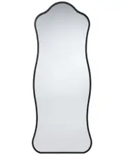 Jamie Young Aurora Wavy Iron Floor Mirror