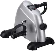 Deluxe Foot Pedal Exerciser - Pedal Exerciser Medical Peddler for Leg Arm and Knee Recovery Exercise with LCD Monitor - Portable Fitness Rehab Gym Equipment for Seniors, Elderly, P