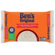 Ben's Original Enriched Long Grain White Parboiled Rice 12 lbs.