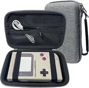 TRIPHKAR Portable Case for Game Boy Classic, 3DS XL, 3DS LL Game Console, Hard EVA Case for Internal Hard Drive 3.5 Inches, Power Bank and Accessories (Case Only)