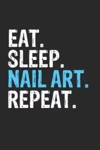 在飛比找博客來優惠-Eat Sleep Nail Art Repeat Funn