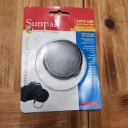 58 mm Lens Cap Sunpak For Canon DSLR SP-LC-58-MW