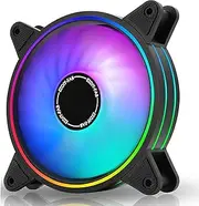 EZDIY-FAB Moonlight RGB Case Fan - 1 Pack (120mm, Desktop)