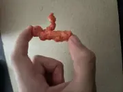 Cheeto Shaped Like Judge Dredd