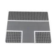 Road Baseplates, 13.75x16.25, 2 - 3-Way Intersection