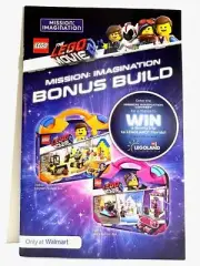 The Lego Movie 2 Bonus Build booklet for Emmet's Tractor Instructions + Stickers