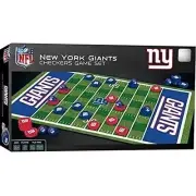 NFL New York Giants Checkers Game Set Masterpieces