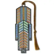 Dana-Thomas - Brass Bookmark - Frank Lloyd Wright