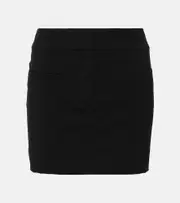 [Veronica Beard] Veronica Beard Wool-blend miniskirt AU 14 black
