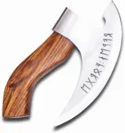 Viking Pizza Cutter Axe - Custom Handmade High Carbon Steel Vintage With Sheath