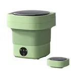 11L Mini Washing Machine Bucket Folding Portable Laundry Machine Clothes Washer