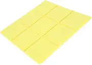 Abaodam Felt Notice Board Tile Decorative Memo Board with Nine for Home Office Wall Display Durable and Rustic Acoustic Felt