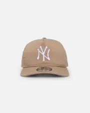 [New Era] New Era New York Yankees Old Golfer Snapback Tumbleweed/white - Size ONE ONE Tumbleweed/Whit