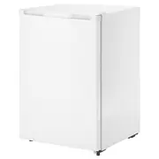 LAGAN fridge with freezer compartment, freestanding/white, 97/16 l