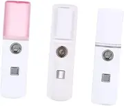 FRCOLOR Facial Steamer Nano Mist Cool Portable Steamer Skincare Tool Face Sprayer Random Color