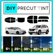 DIY PreCut Window Tint Kit Fits ANY Honda HRV 2016-2024 ANY Shades ANY Windows (for: Honda)