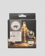 [Get It Now] Get It Now Retractable 10M String Lights in White One Size White