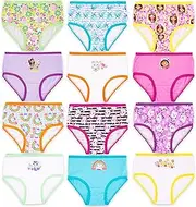[DREAMWORKS GABBY'S DOLLHOUSE] Girls' 12-Days Advent Underwear to UNbox for Holiday Fun, Available in Sizes 4, 6 and 8, 12-Pack