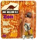 Vintage 1977 Mego One Million B.C. BC Zon Son Caveman Mint on Unpunched Card MOC