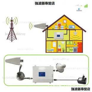 四頻手機信號放大器 CDMA GSM DCS WCDMA LTE2600放大器 強波器 放大器 無線信號延伸器 訊號改善