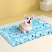 Cooling Mat Gel Dog Cat Self-cool Puppy Pad Large Bed Blue Pet Supplies 00-BL