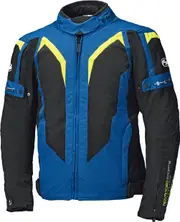 Held Zelda, textile jacket , color: Blue/Black/Neon-Yellow , size: XL