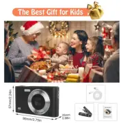 Toy Camera Digital Camera Kids Camera 1080P 48 Million Pixels Black Brand New