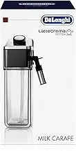 De'Longhi Milk Jug Carafe DLSC014, Compatible With De'Longhi PrimaDonna Elite Fully Automatic Coffee Machines, Clear