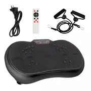 Platform Fitness Vibrating Plate Exercise Vibration Machine Full Body Workout Black