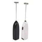 2 Pcs Handheld Milk Frother Electric Drink Mixer with Stainless Steel9480