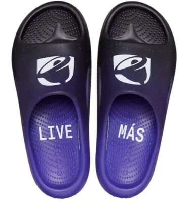 Taco Bell X Crocs Mellow Slide - Live Más - Men’s 8 /Women's 10-Ultraviolet NIB