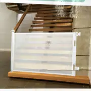 NEW Retractable Safety Gate for Interior Outdoor Stairs 180cm
