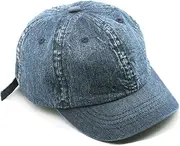[YAMEE] Baseball Cap Women's Denim, Baseball Cap Unisex Short Brim, Sun Hat Women Men Adjustable Summer Hat Women's Sun Protection Sports Hat Women's Classic Outdoor