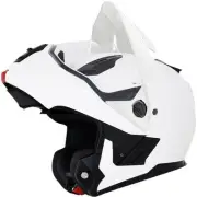 Afx FX-111DS Solid Helmet (X-Small, White)